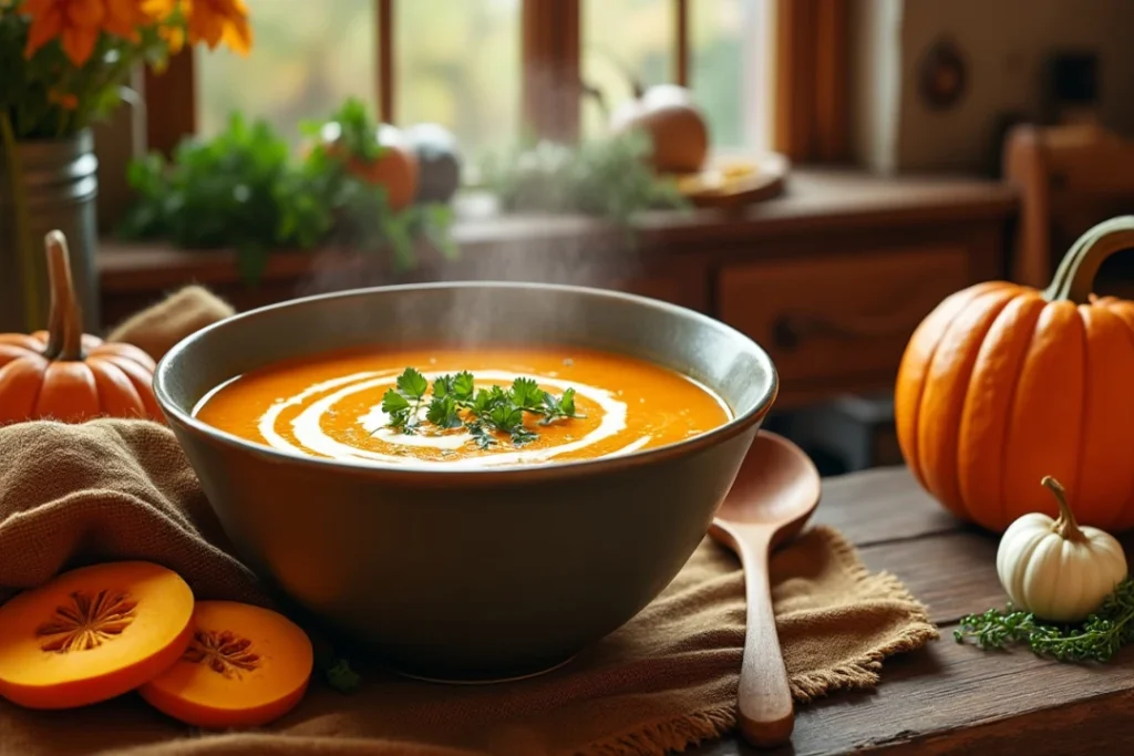 Soupe au potiron recette de grand-mère : un délice d'automne